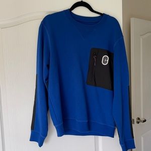 COACH "NEW YORK" ROYAL BLUE SWEATER
